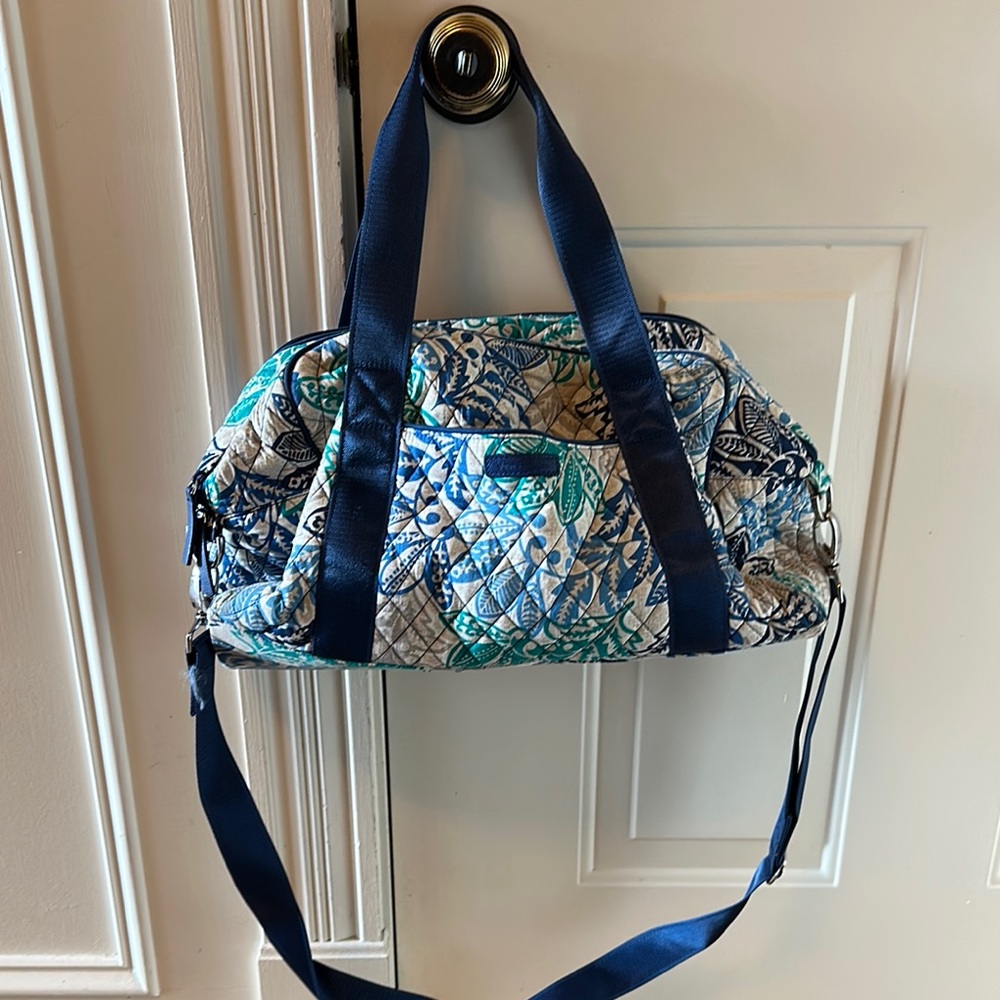 Vera Bradley Blue and Green Women's Bag